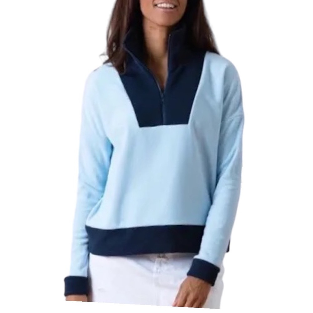 Dudley Stephens Terry Fleece Pitnum Pullover 1/4 Zip
Large